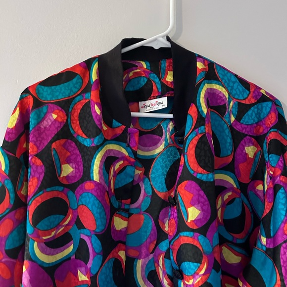 Tops n Tops • MultiColored Top • sz 10 • - Picture 2 of 8